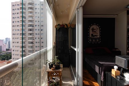 Varanda de kitnet/studio à venda com 1 quarto, 43m² em Barra Funda, São Paulo