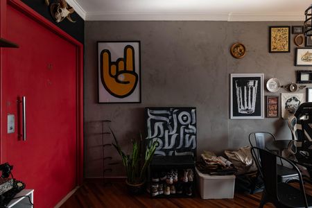 Cozinha de kitnet/studio para alugar com 1 quarto, 43m² em Barra Funda, São Paulo