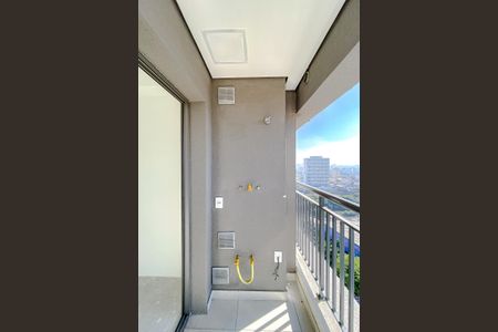 Varanda da Sala de apartamento à venda com 1 quarto, 29m² em Quarta Parada, São Paulo