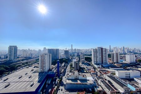 Vista da Varanda de apartamento à venda com 1 quarto, 29m² em Quarta Parada, São Paulo