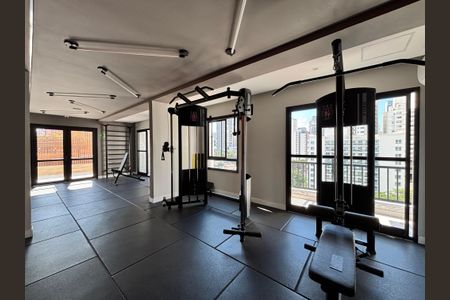 Studio para alugar com 31m², 1 quarto e sem vaga Studio para alugar com 31m², 1 quarto e sem vagaAcademia
