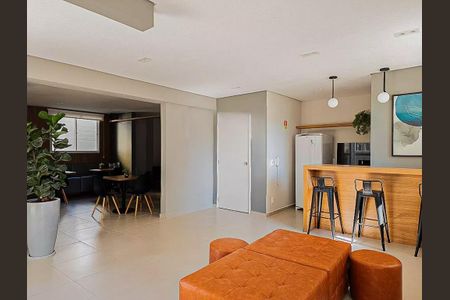 Apartamento à venda com 42m², 2 quartos e sem vagaÁrea comum - Salão de festas