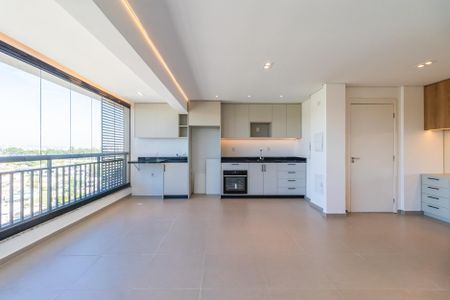 Sala/Quarto de apartamento para alugar com 1 quarto, 47m² em Empresarial 18 do Forte, Barueri