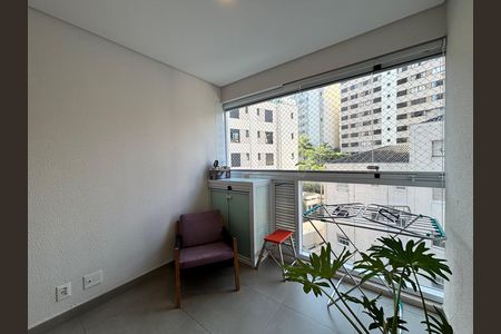 Apartamento para alugar com 48m², 1 quarto e sem vagaVaranda