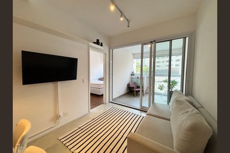 Sala de apartamento para alugar com 1 quarto, 48m² em Sumaré, São Paulo