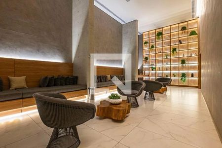Studio à venda com 31m², 1 quarto e sem vaga Studio à venda com 31m², 1 quarto e sem vagaÁrea comum - Hall Social