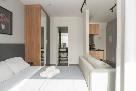 Studio à venda com 31m², 1 quarto e sem vaga Studio à venda com 31m², 1 quarto e sem vagaQuarto