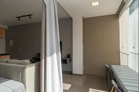 Varanda do Quarto de kitnet/studio à venda com 1 quarto, 31m² em Jardins, São Paulo