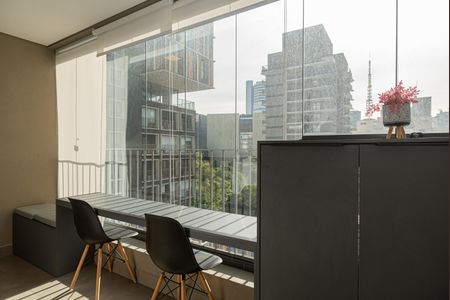 Studio à venda com 31m², 1 quarto e sem vaga Studio à venda com 31m², 1 quarto e sem vagaVaranda do Quarto