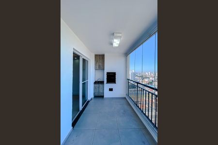 Varanda da Sala de apartamento à venda com 3 quartos, 75m² em Vila Canero, São Paulo
