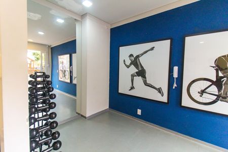 Apartamento para alugar com 33m², 2 quartos e sem vaga Apartamento para alugar com 33m², 2 quartos e sem vagaÁrea comum - Academia