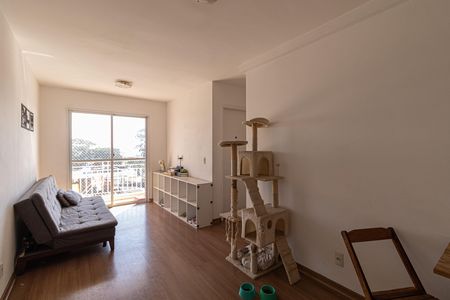 Sala/Cozinha/Área de Serviço  de apartamento à venda com 2 quartos, 50m² em Jardim Três Marias, São Paulo