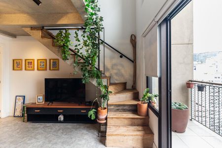 Sala de kitnet/studio à venda com 1 quarto, 48m² em República, São Paulo