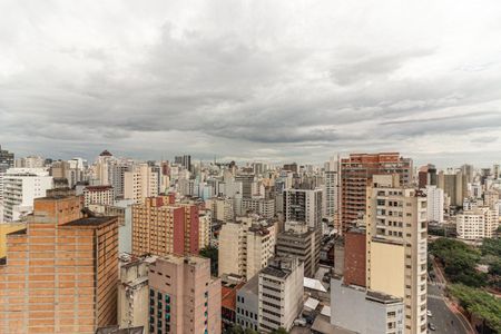 Vista da Sala de kitnet/studio à venda com 1 quarto, 48m² em República, São Paulo