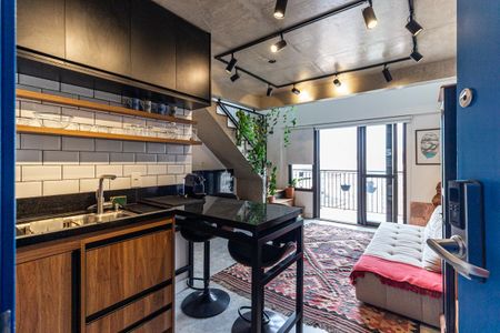 Sala de kitnet/studio à venda com 1 quarto, 48m² em República, São Paulo