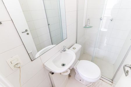 Banheiro de Serviço de apartamento à venda com 3 quartos, 157m² em Belenzinho, São Paulo