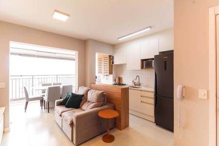 Sala/Cozinha de apartamento para alugar com 2 quartos, 52m² em Belenzinho, São Paulo
