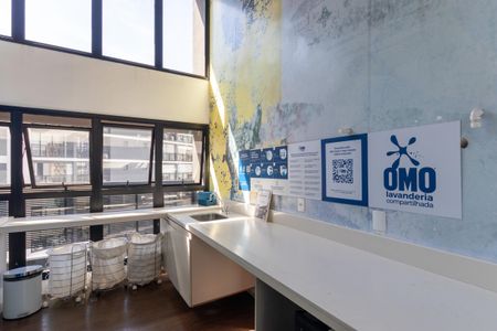 Apartamento para alugar com 51m², 1 quarto e 1 vaga Apartamento para alugar com 51m², 1 quarto e 1 vagaLavanderia