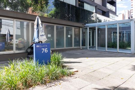 Apartamento para alugar com 51m², 1 quarto e 1 vaga Apartamento para alugar com 51m², 1 quarto e 1 vagaFachada