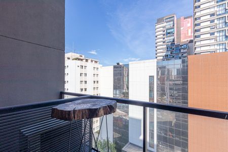 Sacada de apartamento para alugar com 1 quarto, 51m² em Vila Olímpia, São Paulo
