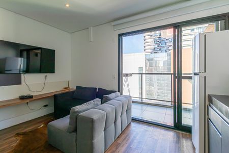Sala de apartamento para alugar com 1 quarto, 51m² em Vila Olímpia, São Paulo