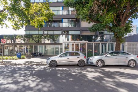 Apartamento para alugar com 51m², 1 quarto e 1 vaga Apartamento para alugar com 51m², 1 quarto e 1 vagaFachada