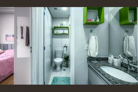 Apartamento para alugar com 38m², 2 quartos e 1 vaga Apartamento para alugar com 38m², 2 quartos e 1 vagaBanheiro