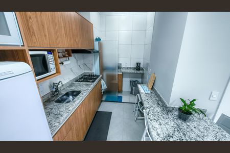Apartamento para alugar com 38m², 2 quartos e 1 vaga Apartamento para alugar com 38m², 2 quartos e 1 vagaCozinha e Área de Serviço