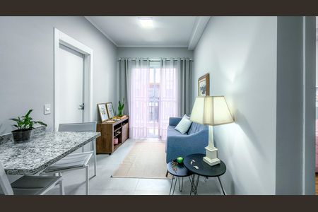 Sala de apartamento para alugar com 2 quartos, 38m² em Vila Emir, São Paulo