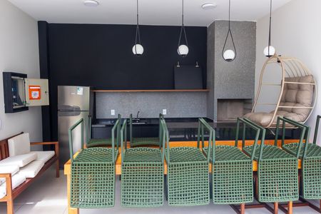 Apartamento para alugar com 38m², 2 quartos e 1 vaga Apartamento para alugar com 38m², 2 quartos e 1 vagaÁrea comum - Churrasqueira