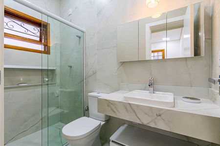 Casa de condomínio para alugar com 94m², 2 quartos e 1 vagaBanheiro da Suíte