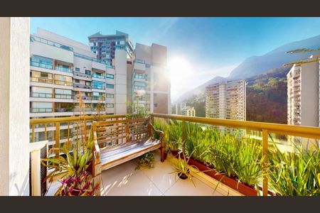 Varanda de apartamento à venda com 2 quartos, 87m² em São Conrado, Rio de Janeiro