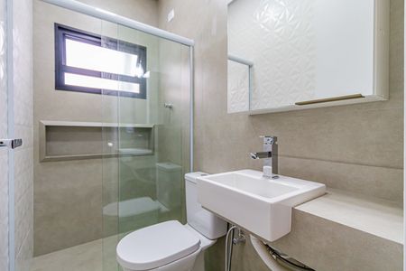 Casa de condomínio para alugar com 92m², 1 quarto e 1 vaga Casa de condomínio para alugar com 92m², 1 quarto e 1 vagaSuite - Banheiro