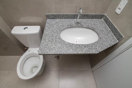 Apartamento para alugar com 54m², 2 quartos e 1 vagaBanheiro do Quarto 2 Suíte