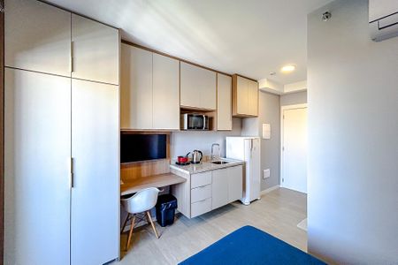 Studio para alugar com 24m², 1 quarto e sem vagaStudio