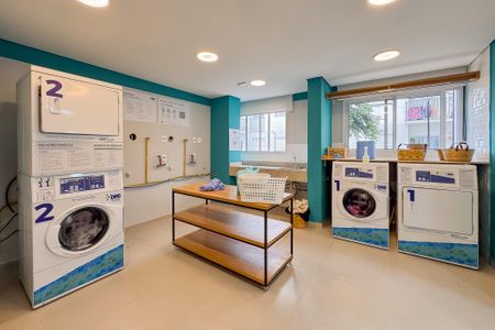Apartamento à venda com 37m², 2 quartos e 1 vaga Apartamento à venda com 37m², 2 quartos e 1 vagaLavanderia