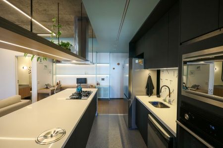 Apartamento para alugar com 93m², 2 quartos e 1 vagaCozinha