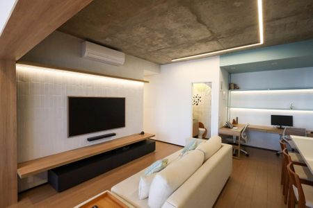 Apartamento para alugar com 93m², 2 quartos e 1 vagaSala