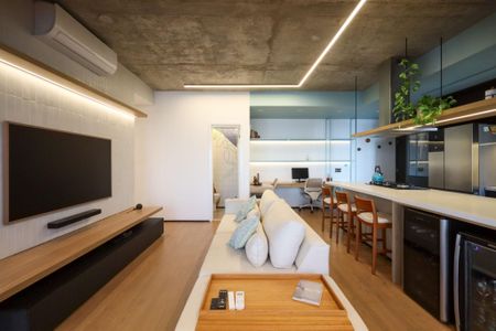 Apartamento para alugar com 93m², 2 quartos e 1 vagaSala
