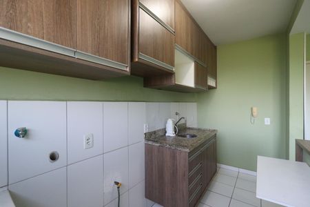 Cozinha de apartamento para alugar com 2 quartos, 48m² em Parque dos Lagos, Ribeirão Preto