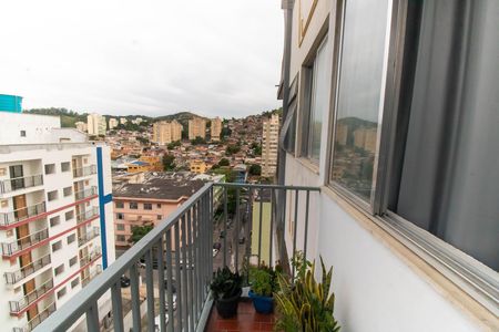 Varanda da Sala de apartamento à venda com 1 quarto, 40m² em Fonseca, Niterói