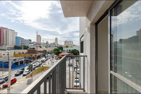 Sala  - Sacada de apartamento para alugar com 2 quartos, 44m² em Vila Albertina, São Paulo