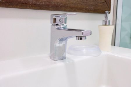 Apartamento para alugar com 47m², 1 quarto e 2 vagas Apartamento para alugar com 47m², 1 quarto e 2 vagasBanheiro social