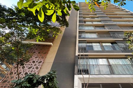 Apartamento para alugar com 43m², 1 quarto e 1 vagafachada do predio