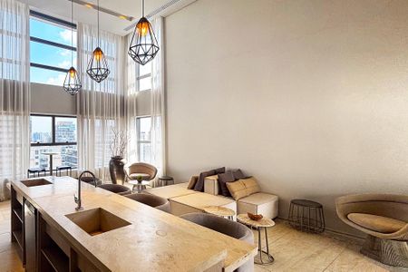 Apartamento para alugar com 43m², 1 quarto e 1 vagacozinha gourmet