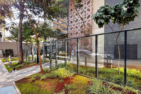 Apartamento para alugar com 43m², 1 quarto e 1 vagafachada do predio