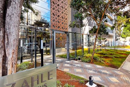 Apartamento para alugar com 43m², 1 quarto e 1 vagafachada do predio