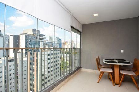Apartamento para alugar com 43m², 1 quarto e 1 vagaSala de jantar varanda 