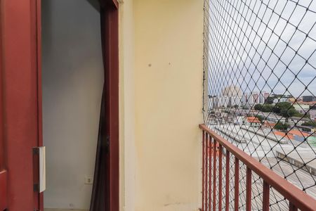 Varanda da Sala de apartamento à venda com 2 quartos, 56m² em Itaquera, São Paulo