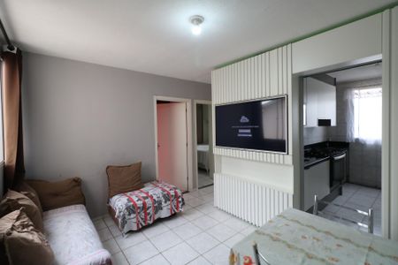 Sala de apartamento à venda com 2 quartos, 48m² em Jardim Apura, Diadema